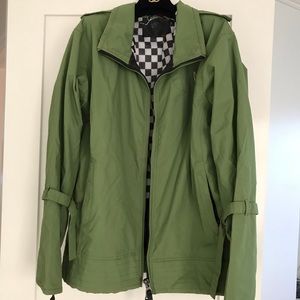 Monix green snowboarding jacket